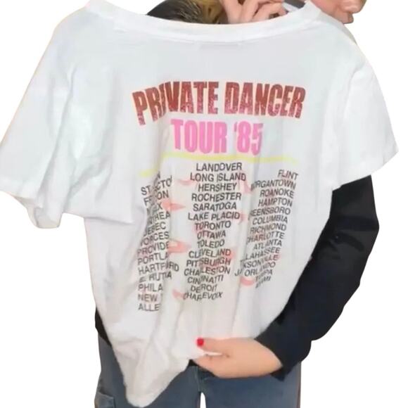 DAYDREAMER Tina Turner Private Dancer Solo Tee Size M New without Tag MSRP $88 - Picture 9 of 11